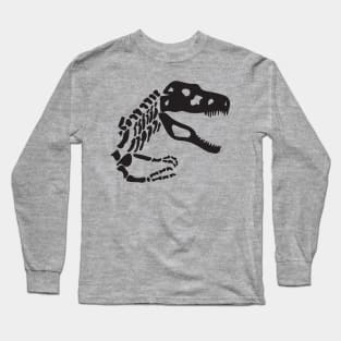 Terra Fossil Tyrannosaurus Dinosaur Long Sleeve T-Shirt